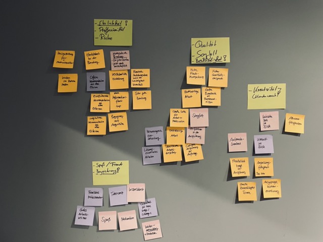 Workshop zur Arbeitgeberbotschaft