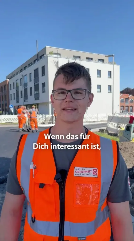Recruiting-Video Betonbauer Tom – Groth & Co.